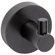 SAPHO X-ROUND BLACK hook, black - Bathroom Hook