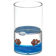 GEDY PYXIS standing glass, Nemo - Toothbrush Holder Cup
