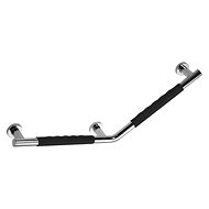 SAPHO Handle 135° with anti-slip LEFT, stainless steel - Handrail