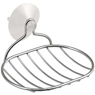 AQUALINE STICK LINE soap dispenser with suction cup, chrome - Soap Dish