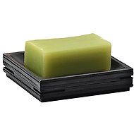 GEDY QUADROTTO soap dispenser, black - Soap Dish