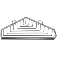 AQUALINE CHROM LINE wire corner soap dispenser, chrome - Soap Dish