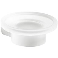 GEDY PIRENEI soap dish, white matt/milk glass - Soap Dish