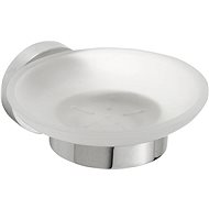 SAPHO X-ROUND mýdlenka skleněná, chrom                                                               - Soap Dish