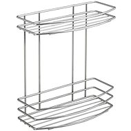 AQUALINE CHROM LINE double wire shelf, chrome - Bathroom Shelf