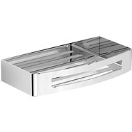 GEDY SMART shower shelf, 300x45x128mm, polished stainless steel - Bathroom Shelf