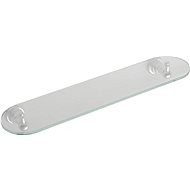 SAPHO DIAMOND skleněná police, chrom                                                                 - Bathroom Shelf