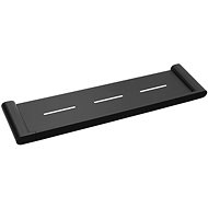 SAPHO FLORI shelf 508x25x127mm, black matt - Bathroom Shelf