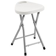 GEDY Bathroom stool 30x46,5x29,3 cm, white - Stool