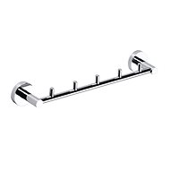 SAPHO X-ROUND E trapeze with 5 hangers 395mm, chrome - Bathroom Hook