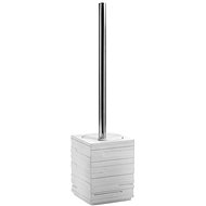 GEDY QUADROTTO toilet brush for standing, white - Toilet Brush