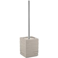 GEDY QUADROTTO Toilet brush for standing, tortora - Toilet Brush