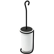 METAFORM REBECCA Toilet brush for standing, black/ceramic - Toilet Brush