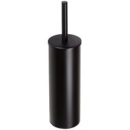 SAPHO X-ROUND BLACK WC štětka válcová na postavení, černá                                            - WC štětka