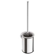 SAPHO X-ROUND Toilet brush cylindrical, small, black brush, chrome - Toilet Brush