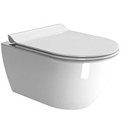 GSI PURA závěsná WC mísa, Swirlflush, 50x36cm, bílá ExtraGlaze 881611 - Záchodová mísa