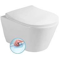 SAPHO AVVA závěsná WC mísa Rimless, 35,5x53 cm, bílá 100314 - Záchodová mísa
