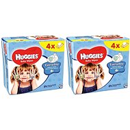 HUGGIES Everyday Quatro Pack 2 × (4 × 56pcs) - Wet Wipes