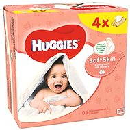HUGGIES Soft Skin Quatro Pack (4x56 pcs) - Wet Wipes