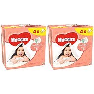 HUGGIES Soft Skin Quatro Pack 2× (4× 56 ks) - Detské vlhčené obrúsky