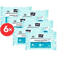 BELLA Intimate Wet Wipes 6 x 20 pcs - Wet Wipes