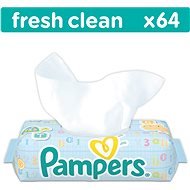 PAMPERS Fresh Clean (64 pcs) - Baby Wet Wipes