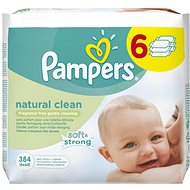 PAMPERS Natural Clean (6 x 64 pcs) - Wet Wipes