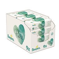 PAMPERS Aqua Pure Wet Wipes 9×48pcs - Baby Wet Wipes