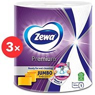 ZEWA Premium Jumbo (3 ks) - Kuchynské utierky