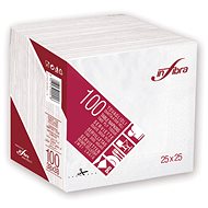 INFIBRA 25 × 25 cm white 100 pcs - Paper Napkins