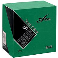 INFIBRA 25 × 25 cm green 100 pcs - Paper Napkins