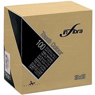 INFIBRA 25 × 25 cm cappuccino 100 pcs - Paper Napkins