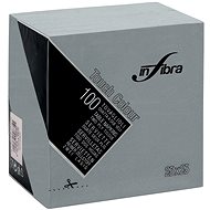 INFIBRA 25 × 25 cm gray 100 pcs - Paper Napkins