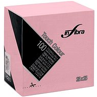 INFIBRA 25 × 25 cm pink 100 pcs - Paper Napkins