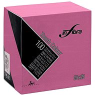 INFIBRA 25 × 25 cm dark pink 100 pcs - Paper Napkins