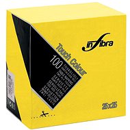 INFIBRA 25 × 25 cm lemon 100 pcs - Paper Napkins