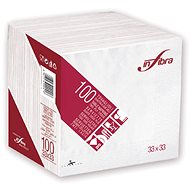 INFIBRA 33 × 33 cm white 100 pcs - Paper Napkins