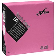 INFIBRA 33 × 33 cm dark pink 50 pcs - Paper Napkins
