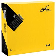 INFIBRA 40 × 40cm Yellow 50 pcs - Paper Napkins