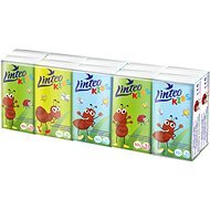 LINTEO Kids 10× 10 ks - Papierové vreckovky