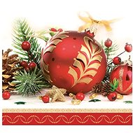 Goba Napkins Red Christmas - Paper Napkins