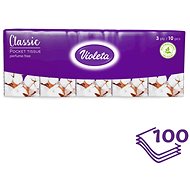 VIOLETA Classic Soft (10 × 10 pcs) - Tissues