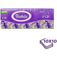 VIOLETA Violet (10 × 10 pcs) - Tissues