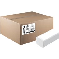LINTEO ZZ Economy 4000 white recycled, 12×333 pcs - Hand Paper Towels