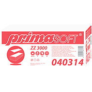 PRIMASOFT towel ZZ white, 3000 pcs (20× 150 pcs) - Hand Paper Towels