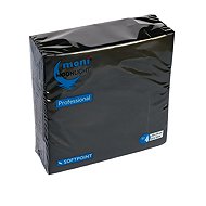 MONI Softpoint Black 50 pcs - Paper Napkins