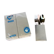 MONI Cutlery napkins Softpoint Gray 50 pcs - Paper Napkins