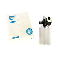 MONI Cutlery napkins Softpoint White 50 pcs - Paper Napkins