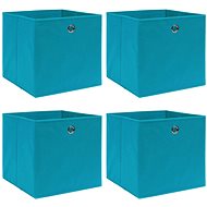 Shumee Úložné boxy 32 × 32 × 32 cm, 4 ks, bledě modré - Storage Box