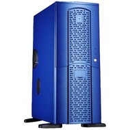 Case CHIEFTEC MX-01BL-D-U, modrá, 360W i pro P4, USB kit - PC Case
